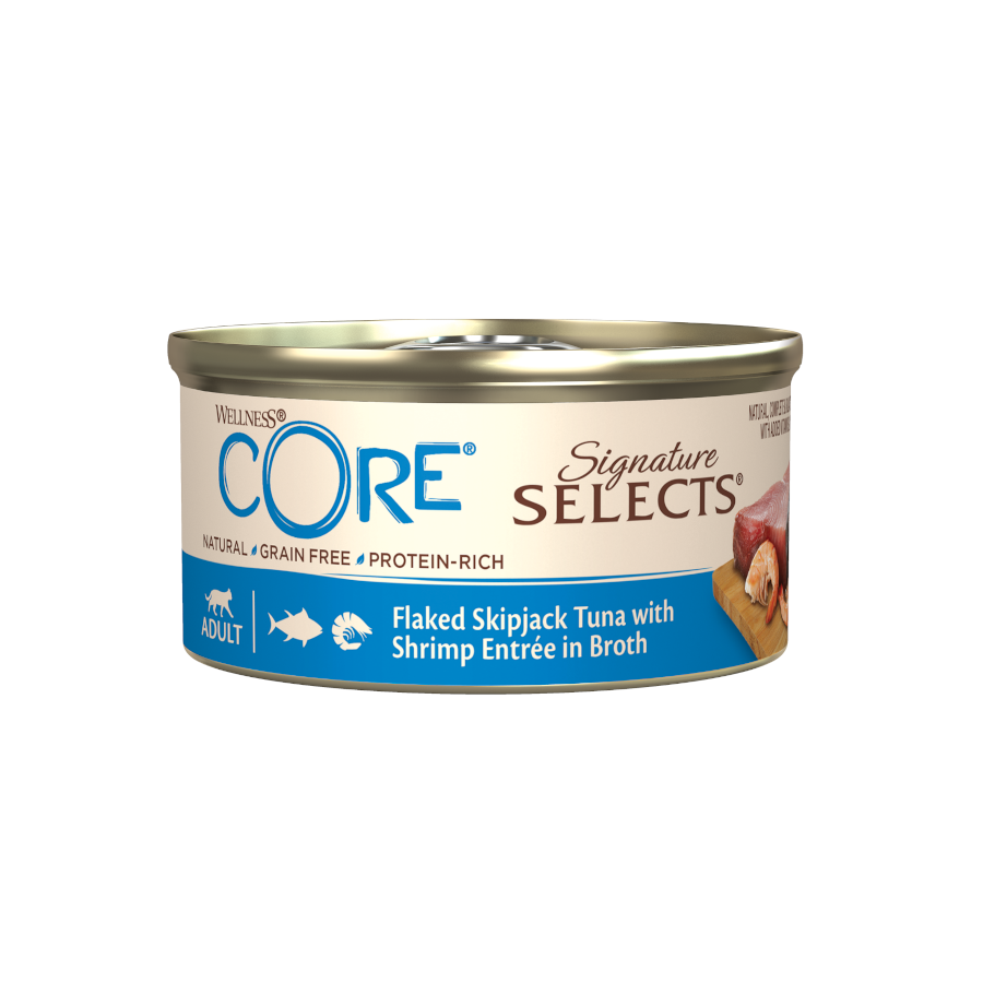 79 g Wellness Core Flaked atún lata para gatos